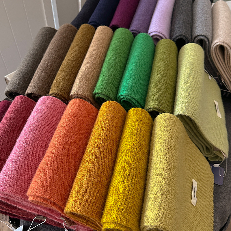 48색 순수 울 스카프 가을 겨울 고품질 부드럽고 따뜻 - Muffler Men Wool 리뷰 및 가격