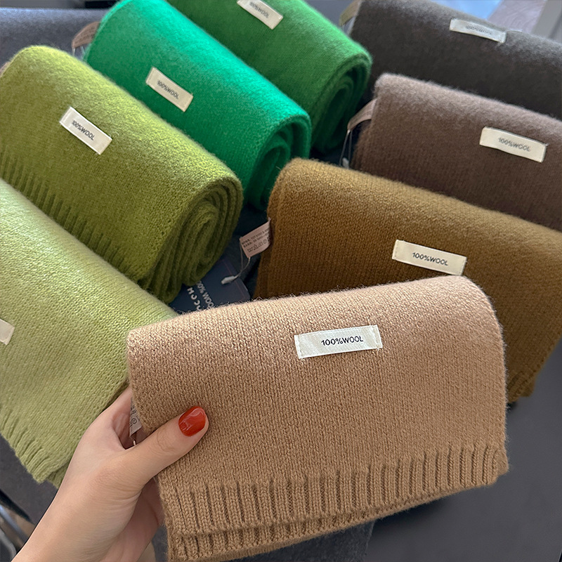 48색 순수 울 스카프 가을 겨울 고품질 부드럽고 따뜻 - Muffler Men Wool 리뷰 및 가격