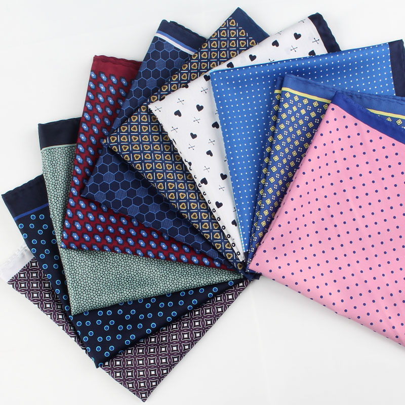 남성 여성을위한 34cm 포켓 스퀘어 꽃 프린트 정장  - Pocket Square Set 리뷰 및 가격