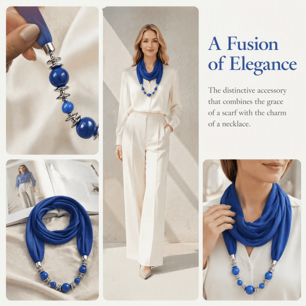 새로운 쉬폰 스카프 비즈 장식 솔리드 컬러 인피니티 스 - Infinity Scarf Knit 리뷰 및 가격