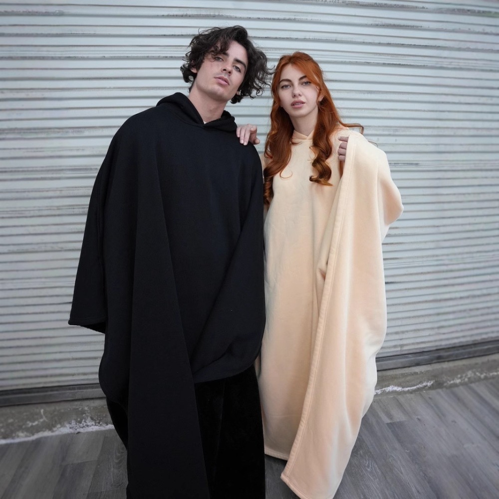 좋은 품질의 인디오 망토 후드티 펑크 루즈 단색 남성  - Woven Scarf Blanket 리뷰 및 가격